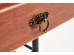 FIONA night stand color: ant cherry/black DIOMMI V-CH-FIONA-SZAFKA_N-CZEREŚNIA_ANT