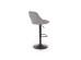 H101 bar stool grey DIOMMI V-CH-H/101-POPIELATY