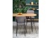 JACKSON table, color: top - golden oak, legs - black DIOMMI V-CH-JACKSON-ST