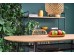 JACKSON table, color: top - golden oak, legs - black DIOMMI V-CH-JACKSON-ST