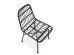 K401 chair DIOMMI V-CH-K/401-KR-CZARNY