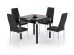 KENT extension table color: black DIOMMI V-CH-KENT-ST-CZARNY