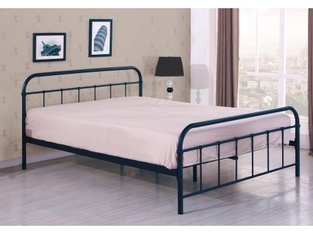 LINA 120 bed DIOMMI V-CH-LINDA_120-LOZ-CZARNY