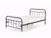LINA 120 bed DIOMMI V-CH-LINDA_120-LOZ-CZARNY