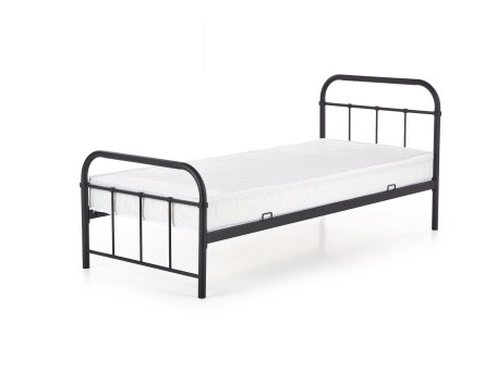 LINA 90 bed DIOMMI V-CH-LINDA_90-LOZ-CZARNY