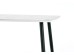MARCO table, color: top - white marble, legs - black DIOMMI V-CH-MARCO-ST