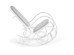 MAX BIS PLUS rocking chair color: white DIOMMI V-CH-MAX_BIS_PLUS-FOT_BUJANY-BIAŁY