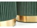 MONTY set of two stools: color: dark green DIOMMI V-CH-MONTY-PUFA-C.ZIELONY
