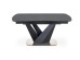 PATRIZIO table dark grey, leg black DIOMMI V-CH-PATRIZIO-ST