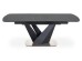 PATRIZIO table dark grey, leg black DIOMMI V-CH-PATRIZIO-ST