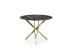 RAYMOND 2 table, color: top - black marble, legs - gold DIOMMI V-CH-RAYMOND_2-ST-CZARNY_ZŁOTY