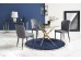 RAYMOND table, color: glass - transparent, legs - gold DIOMMI V-CH-RAYMOND-ST-ZŁOTY