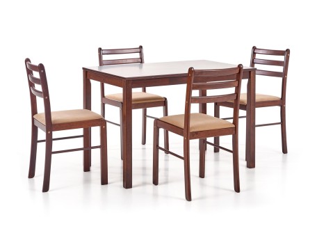 NEW STARTER table + 4 chairs DIOMMI V-CH-STARTER_NEW_2-ESPRESSO