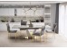 VALENTINO table light grey/gold DIOMMI V-CH-VALENTINO-ST