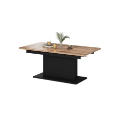 BUSETTI, c.table, wotan oak / black mat DIOMMI V-PL-BUSETTI-LAW-DĄB WOTAN/CZARNY