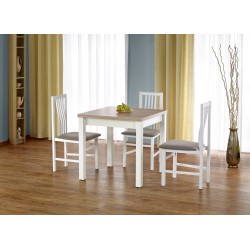 GRACJAN table color: sonoma oak / white DIOMMI V-PL-GRACJAN-ST-SONOMA/BIAŁY