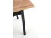GREG table, color: wotan oak/black DIOMMI V-PL-GREG-ST