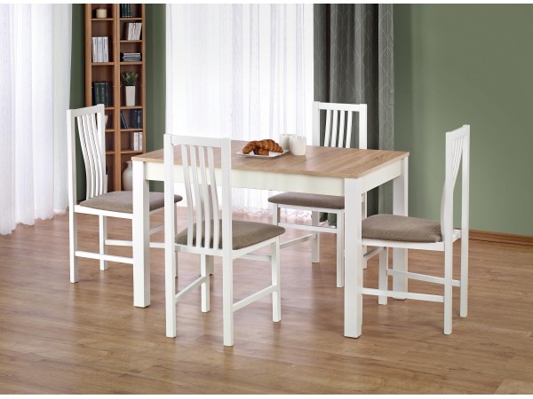 KSAWERY table color: sonoma oak / white DIOMMI V-PL-KSAWERY-ST-SONOMA/BIAŁY