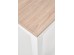 KSAWERY table color: sonoma oak / white DIOMMI V-PL-KSAWERY-ST-SONOMA/BIAŁY