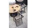 MIYAKI table natural oak, leg black DIOMMI V-PL-MIYAKI-ST