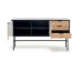 MURANO KM-1 chest, color: artisan oak/black DIOMMI V-PL-MURANO-KM-1