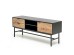 MURANO RTV-1 TV-stand, color: artisan oak/black DIOMMI V-PL-MURANO-RTV-1