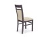 GERARD2 chair dark walnut / Torent Beige DIOMMI V-PL-N-GERARD2-C.ORZECH-T.BEIGE