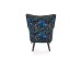 PAGONI chair color: black DIOMMI V-PL-PAGONI-FOT-CZARNY