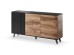RANDOM KM-1 chest, color: wotan oak/black DIOMMI V-PL-RANDOM-KM-1