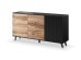RANDOM KM-1 chest, color: wotan oak/black DIOMMI V-PL-RANDOM-KM-1