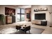 RANDOM W-1 display cabinet, color: wotan oak/black DIOMMI V-PL-RANDOM-W-1
