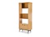 SMART REG-1 regal color: natural oak/black DIOMMI V-PL-SMART-REG-1
