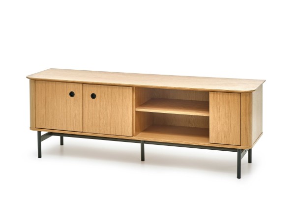 SMART RTV-1 TV-stand color: natural oak/black DIOMMI V-PL-SMART-RTV-1