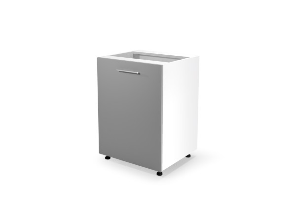 VENTO D-60/82 lower cabinet, color: white / light grey DIOMMI V-UA-VENTO-D-60/82-J.POPIEL