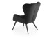 TYRION l. chair, color: dark black