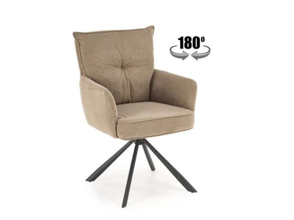 K528 chair, cappuccino