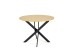 EDGAR table, top - golden oak, legs - black
