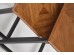 ELZA set of 2 coffee tables, walnut/black