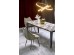 FELIX extension table, grey marble / black