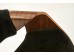 K396 chair, color: walnut / black