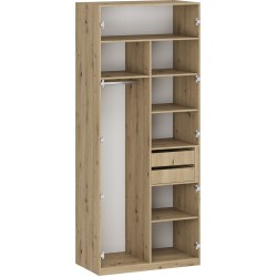 FORMO - K5 corps for the MODULAR WARDROBE SYSTEM - artisan oak