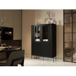 VERA cabinet 110 black ( 1 pcs. = 2 box )