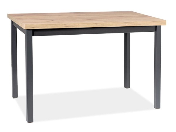 Τραπέζι κουζίνας Adam 120x68x75 artisan oak/μαύρο DIOMMI ADAMDAC120 Τραπέζι κουζίνας Adam 120x68x75 artisan oak/μαύρο DIOMMI ADAMDAC120