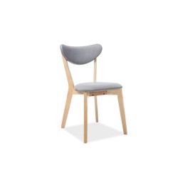 BRANDO CHAIR OAK/GRAY TAP. 130 DIOMMI BRANDODSZ