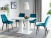 Επενδυμένη καρέκλα ύφασμιμι Chic 50x43x88 μαύρο/τιρκουάζ βελούδο DIOMMI CHICVCTU Επενδυμένη καρέκλα ύφασμιμι Chic 50x43x88 μαύρο/τιρκουάζ βελούδο DIOMMI CHICVCTU