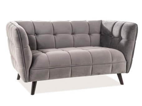ΚΑΝΑΠΕ CASTELLO 2 VELVET ΜΠΕΖ BLUVEL 28 / WENGE DIOMMI CASTELLO2V28