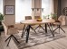 GALAXY TABLE ARTISAN OAK / BLACK FI 100 (100-168) DIOMMI GALAXYDACFI100