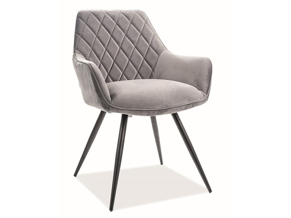 Καρέκλα τραπεζαρίας βελούδινη Linea Velvet 43 x 43x 82 DIOMMI LINEAVCSZ Καρέκλα τραπεζαρίας βελούδινη Linea Velvet 43 x 43x 82 DIOMMI LINEAVCSZ