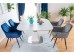 Καρέκλα τραπεζαρίας βελούδινη Linea Velvet 43 x 43x 82 DIOMMI LINEAVCSZ Καρέκλα τραπεζαρίας βελούδινη Linea Velvet 43 x 43x 82 DIOMMI LINEAVCSZ
