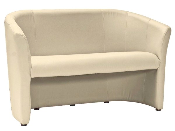 Καναπές TM-2 126x60x76cm χρώμα κρέμα EK-0/wenge DIOMMI TM2KREP